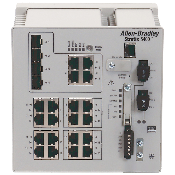 1783-HMS16TG4CGR New Allen Bradley Stratix 5400 Managed EtherNet Switch